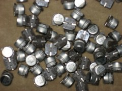 100uf 6 volt Surface Mount Capacitor, qty of 1, NOS