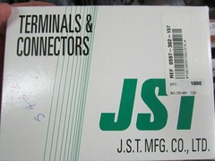 Lot 20 JST 2-Position Male Pin Shrouded Headers Terminals B2B-EH-A(LF)(SN) Press