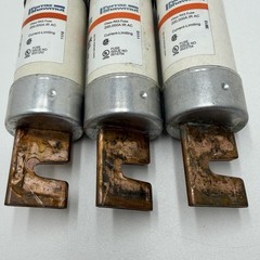 Lot of 3 Ferraz Shawmut Mersen TR200R 200A 250V Class RK5 Time Delay Fuses