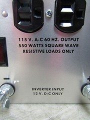 💥TRIPP LITE DC TO AC POWER INVERTER 115 VAC 12 VDC 550 WATTS PV-550