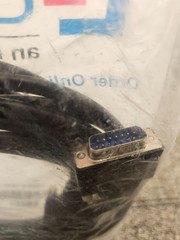 L COM CSMNB15MM-15 D-Sub Cable CABLE DB15M/M MOLDED BLK 15′