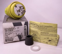 Woodhead 26W47 1301470018 Watertight Locking Plug-Nema L5-20P