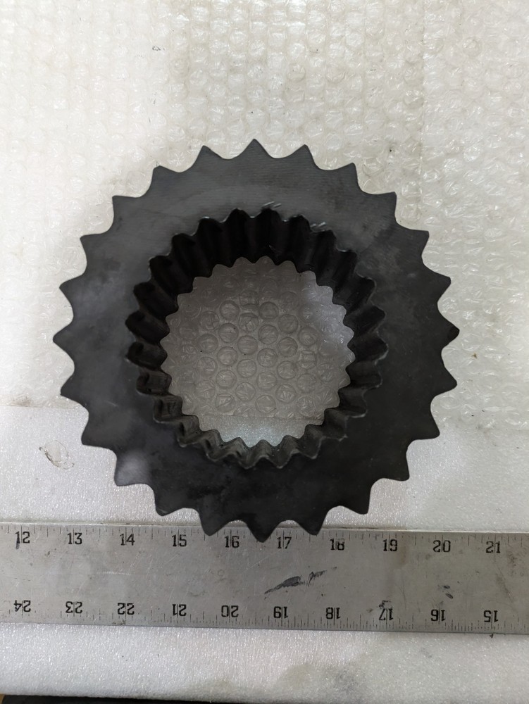 SIZE 8 Rubber Gear Coupling Sleeve Industrial Drive Flexible Spline OEM Part