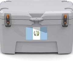 2-Pack Vinyl Flag Decal Sticker, 5×3 Inches Premium Quality