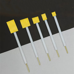 0.1-0.2mm Gold Au Electrode Holder Purity 99.99% Gold Sheet Plate Electrode