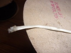 JOHN HOWARD COMPANY 325-2 X 3000 ST. (NATURAL COLOR) NYLON Solid Braid Cord