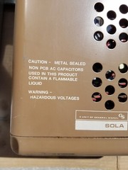 23-23-250-8 SOLA Electric Constant Voltage Transformer Type CVS -Next Day Option