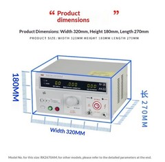 Dielectric Withstand Tester, AC/DC Insulation Withstand Tester220V