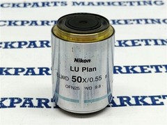 Nikon LU Plan Elwd 50X/0.55 B Microscope Objective Lens 30D WARRANTY FAST SHIP!