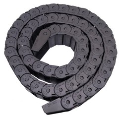 US Stock 1M 1000mm Black Long Nylon Cable Drag Chain Wire Carrier 15 x 30mm