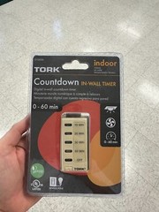 TORK D1060M COUNTDOWN IN-WALL TIMER