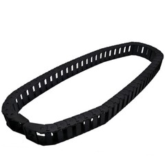 US Stock 1M 1000mm Black Long Nylon Cable Drag Chain Wire Carrier 15 x 30mm