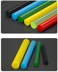 PU Polyurethane Solid Round Rod Bar Stick Φ 20mm ~ 100mm Elastic Shock Absorber