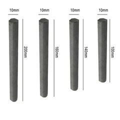 Ferrite Rod With Length 100/160/200mm Bar Buffer Ferrite Manganese Zinc
