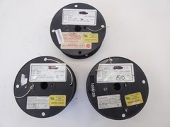 *Lot of 3* Allied Wire & Cable Wire Spool Reels 61-22-7T-9, 07-20-10T-9/2, 07…