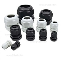IP68 WATERPROOF BLACK WHITE CABLE GLAND COMPRESSION JUNCTION M8/10/12/14/16-114