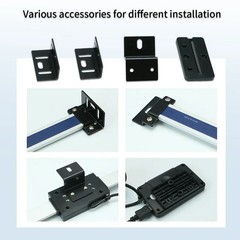 Digital Linear Scale DRO 0-200mm 0.01mm Magnetic Remote External Display