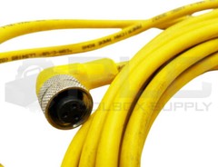 LUMBERG AUTOMATION RKWT 3 U-618/15F SINGLE ENDED CORDSET 600000358 W/ HBL5266C