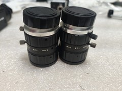 Used 8mm 6MP Industrial Lens MVL-HF0828M-6MP for Machine Vision C-Mount Camera