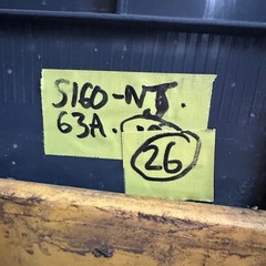 Terasaki TemBreak2 S160-NJ 3 pole 63A Circuit Breaker MCB 800VAC