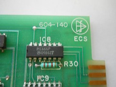 ECS 604-140 PC BOARD