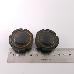 2 X CONTROL BUTTON SLIDING OLD RADIO NOS. ANTIQUE RADIO ROTARY KNOB. RCA30