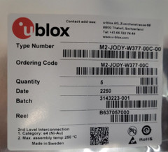 (1 PC) M2-JODY-W377-00C U-BLOX RF TXRX MOD BT CHIP + U.FL CARD