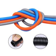Conduit Spilt Cable Tidy Flexible Tube Convoluted Protection Tubing PP Non Split