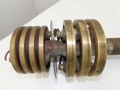 Large G&L Slip Ring Carbon Brushes 20HP 460Volt 3phase Electrical Contact 7Pole