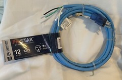 Century Wire ProStar 12 ft. 12/3 SJTW Heavy Duty Lighted End 20A-250V NO female