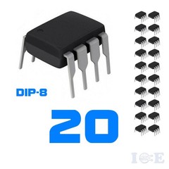 20pcs NE555P NE555 IC 555 High Precision Oscillator Timer DIP-8 Chip USA