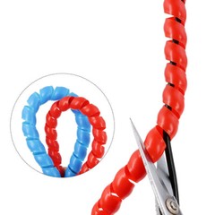 Spiral Cable Wrap Dia 8mm – 35mm Tidy Hide Banding Loom Wire Management 7 Colors