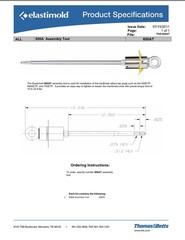 Elastimold 600AT High voltage Power Lineman Tool 15-35kV Assembly Tool Stick-Op