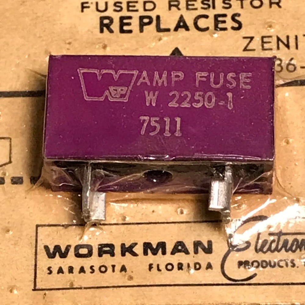 W2250-1 – WORKMAN – AMP FUSE