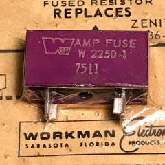 W2250-1 – WORKMAN – AMP FUSE