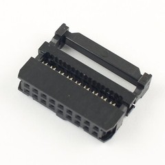 5Pcs Black 2.54mm Pitch 2×9 Pin 18 Pin IDC Female Header Cable Connector FC-18