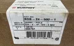 BURNDY, BDB-24-500-1, LOT OF 2, VERSI-POLE POWER DISTRIBUTION BLOCK, 1 POLE, NEW