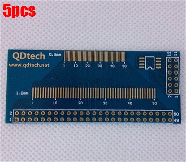 5Pcs 0.5/0.7/0.8/1.0MM Pitch Tft Lcm Lcd Adapter Board Fpc Module Smd Dip kr