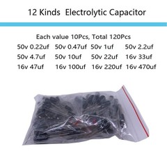 Electronic Component Kit 1390 Pcs LED Diodes Resistors Capacitors Transistors