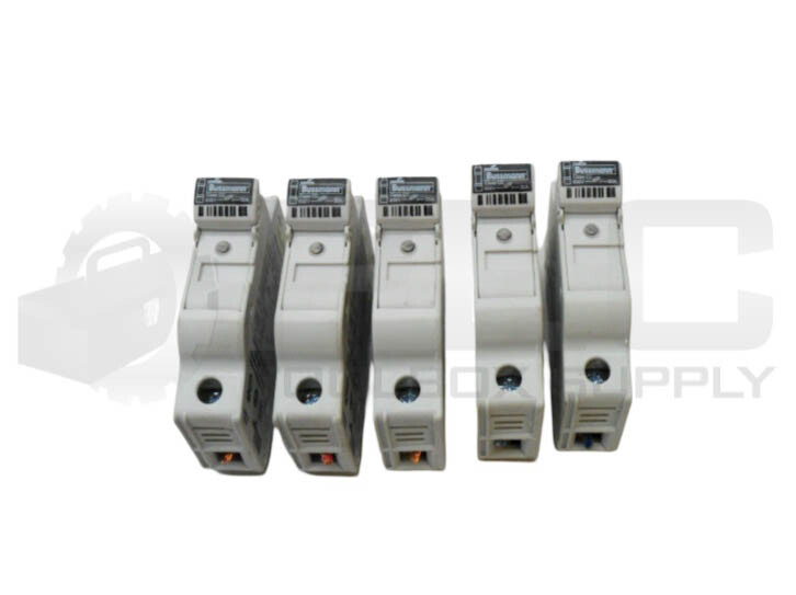 LOT OF 5 BUSSMANN CHCC FUSE HOLDER 600V 30A