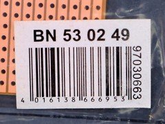 KB 10x printed circuit boards for soldering BN 53 02 49 strip grid dimensions 100x160mm