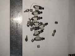 SMC AS 1200 SPEED CONTROL VALVE (LOT OF 7) .. AS IN PICTURE