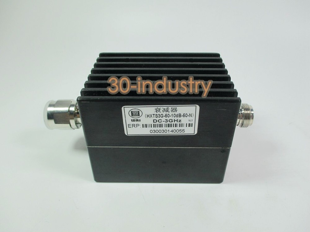5W Coaxial Attenuator DC-3G RF Attenuator N-JK N male to N female DC-3.0GHz