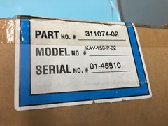 AMAT 3870-01450 Valve Right Angle With Magnet SW NW40, MDC KAV-150-P-02, 128419