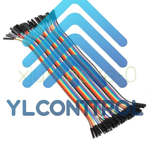 NEW 80pcs Dupont wire cables 1p-1p pin connector 2.54mm 20cm Female for arduino