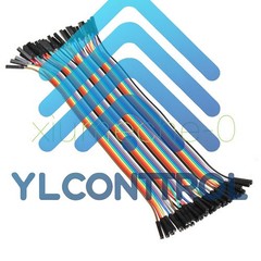 NEW 80pcs Dupont wire cables 1p-1p pin connector 2.54mm 20cm Female for arduino