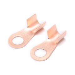 Copper Nose Wire Ring Crimp Terminals Cable Grommets Connectors 30/60/100/150A