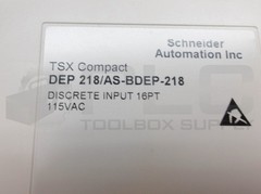 LOT OF 3 SCHNEIDER AUTOMATION DEP218/AS-BDEP-218 DESCRETE INPUT MODULE