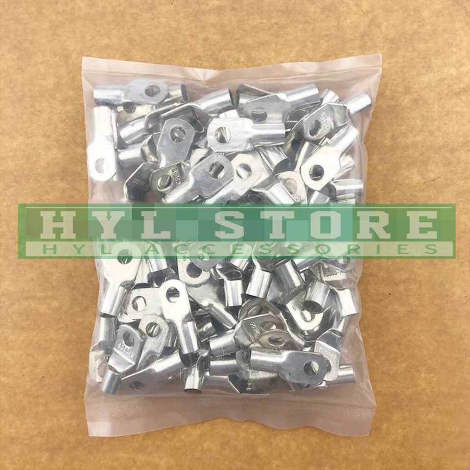 100pcs/pack copper SC35-10 peeping mouth copper nose terminal block 35 square
