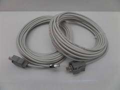 Lot of 2 – Phoenix Contact VS-RJ45/IP67 Connector Cable